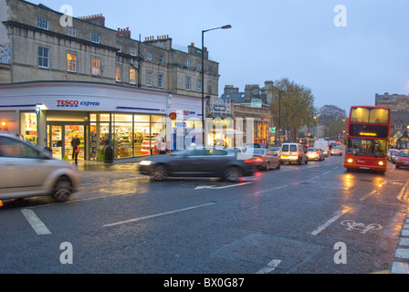 Tesco Express store, Whiteladies Road, Bristol, UK Stock Photo