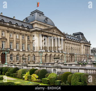 Palais Royale (royal palace) in Brussels, Belgium Stock Photo