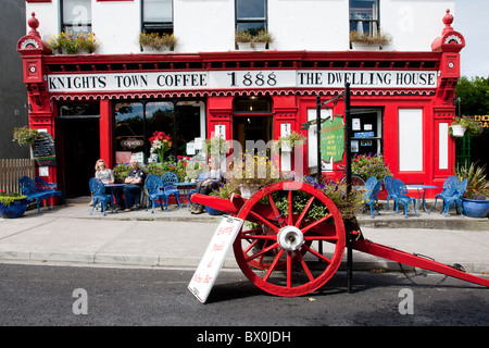 Knightstown Coffee Shop, Valentia Island County Kerry Ireland Stock Photo