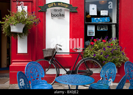 Knightstown Coffee Shop, Valentia Island County Kerry Ireland Stock Photo