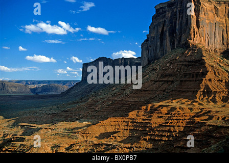 View of Monument Valley, Arizona, USA. Stock Photo