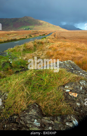 A view of the Inagh Valley, Connemara, Galway, Ireland Stock Photo