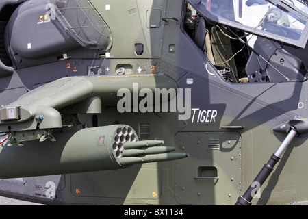 Cockpit military attack helicopter Eurocopter Tiger (Tiger UHT Stock ...