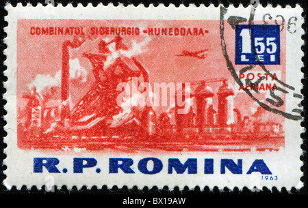 ROMANIA CIRCA 1963 stamp printed by Romania shows Centenary