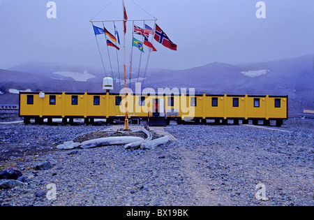 Admiralty Bay Antarctic Antarctic Peninsula King George Island Polish Base Arctowsky South Shetland Islands fl Stock Photo