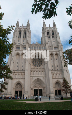 Washington National Cathedral at 3101 Wisconsin Ave., N.W. in Washington, DC. Stock Photo