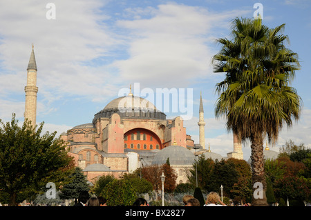 Aya Sofya (Haghia Sophia) or Church of Divine Wisdom, Istanbul, Turkey Stock Photo