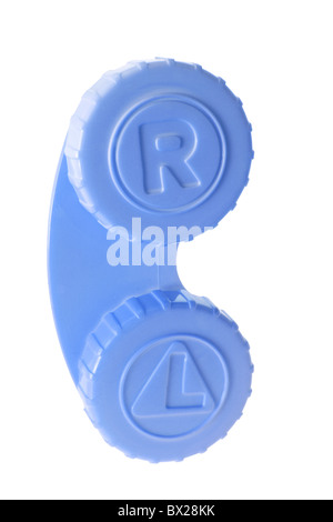 Contact Lens Case Stock Photo