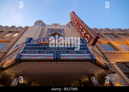 The Fox Theater, in downtown Oakland CA. Stock Photo