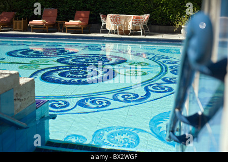 Beautiful Swimming Pool Stock Photo