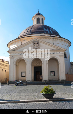 Church Santa Maria Assunta in Cielo Ariccia Italy Stock Photo