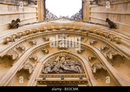 beautiful cathedral in prag, czech republic Stock Photo