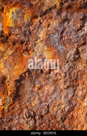 Rust texture on corroded metal surface. Rust background with iron ...