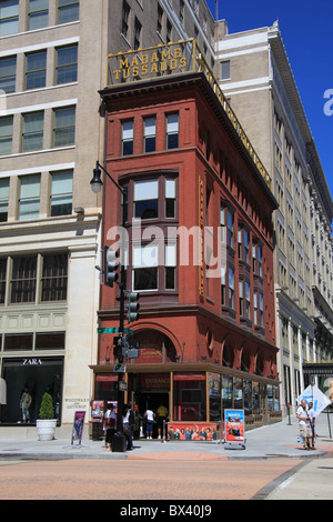 Madame Tussaud's at the corner of F and 10th Streets NW in Washington, D.C., United States, September 5, 2010 Stock Photo