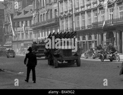 Liberation Of Prague, 1945 Stock Photo: 33286531 - Alamy