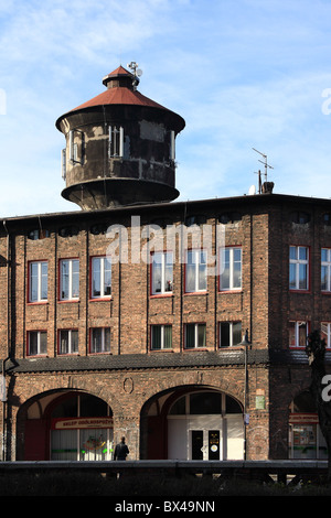 Nikiszowiec - district of Katowice - highly unique early 20th century  architecture. Upper Silesia, Poland. Stock Photo