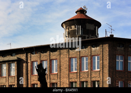 Nikiszowiec - district of Katowice - highly unique early 20th century  architecture. Upper Silesia, Poland. Stock Photo