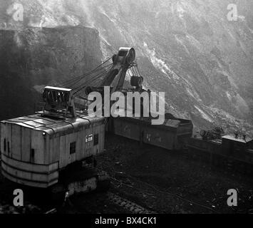 President Edvard Benes surface coal mine Stock Photo