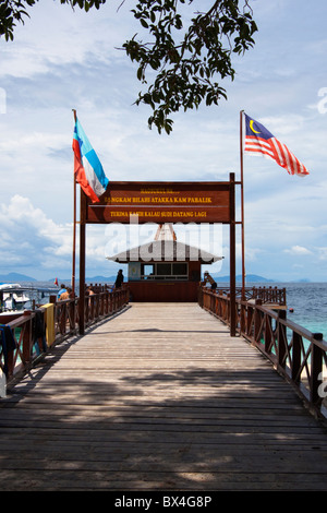 Sipadan island, Borneo, Malaysia Stock Photo