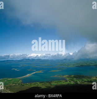 Co Mayo, Clew Bay From Croagh Patrick, Stock Photo