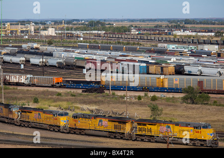 Union Pacific Railroad's Bailey Yard Stock Photo