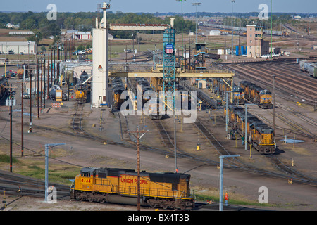 Union Pacific Railroad's Bailey Yard Stock Photo