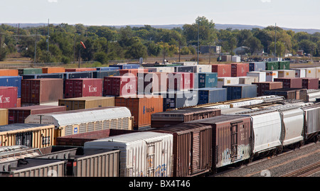 Union Pacific Railroad's Bailey Yard Stock Photo