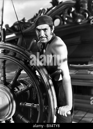 TYRONE POWER THE BLACK SWAN (1942) Stock Photo