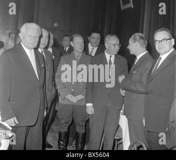 Alexander Dubcek, Gustav Husak Stock Photo - Alamy