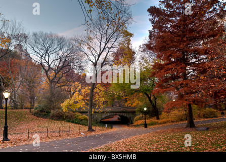 Autumn - Central Park, New York City Stock Photo