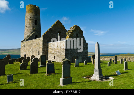 dh  EGILSAY ORKNEY St Magnus church 12th century viking church ruined buildings heritage scotland