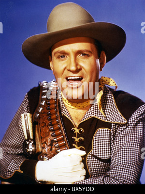 GENE AUTRY (1907-1998) US Western film actor and singer Stock Photo