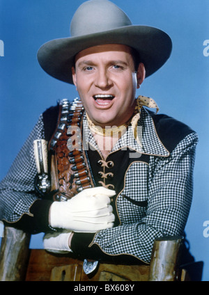 GENE AUTRY (1907-1998) US Western film actor and singer Stock Photo
