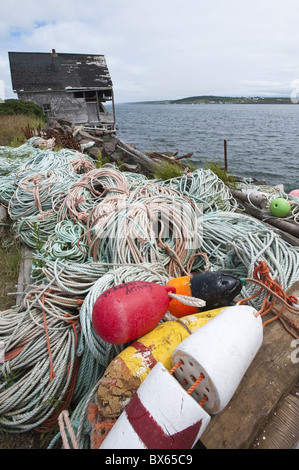 Westport village, Brier Island, Nova Scotia, Canada, North America Stock Photo