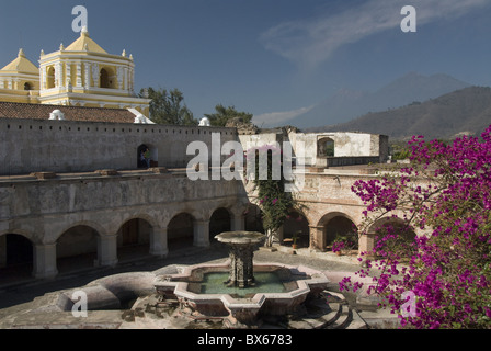 Church and Convent de Nuestra Senora of La Merced, Antigua,UNESCO World Heritage Site, Guatemala Stock Photo