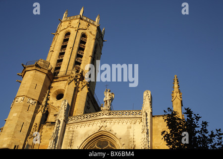Saint-Sauveur cathedral, Aix-en-Provence, Bouches du Rhone, Provence, France, Europe Stock Photo