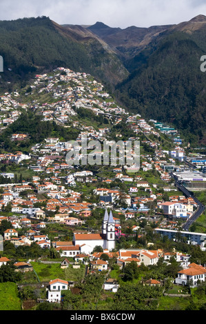 View over Funchal, Madeira, Portugal, Europe Stock Photo