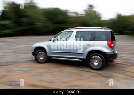 A limited edition of Skoda Yeti Champion 1,2 TSI DSG.  (CTK Photo/Rene Fluger, Martin Sterba) Stock Photo