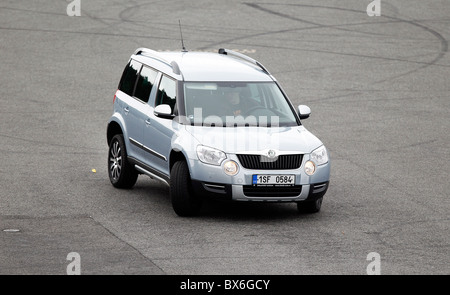 A limited edition of Skoda Yeti Champion 1,2 TSI DSG.  (CTK Photo/Rene Fluger, Martin Sterba) Stock Photo