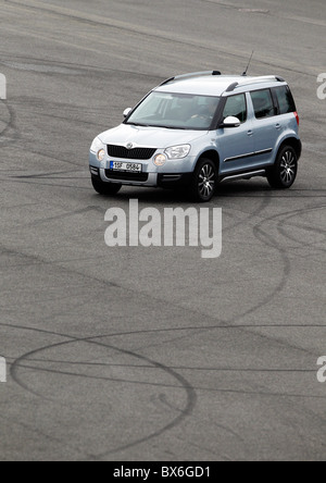 A limited edition of Skoda Yeti Champion 1,2 TSI DSG.  (CTK Photo/Rene Fluger, Martin Sterba) Stock Photo