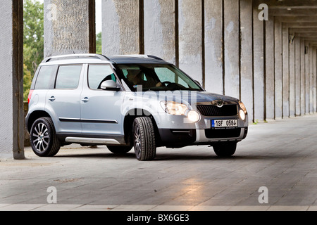 A limited edition of Skoda Yeti Champion 1,2 TSI DSG.  (CTK Photo/Rene Fluger, Martin Sterba) Stock Photo