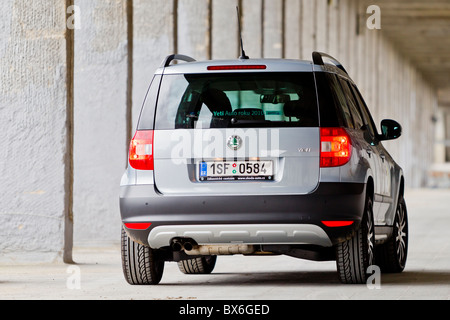 A limited edition of Skoda Yeti Champion 1,2 TSI DSG.  (CTK Photo/Rene Fluger, Martin Sterba) Stock Photo