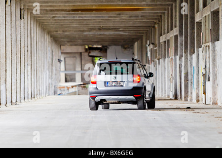 A limited edition of Skoda Yeti Champion 1,2 TSI DSG.  (CTK Photo/Rene Fluger, Martin Sterba) Stock Photo