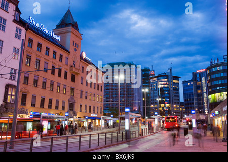 City center, Oslo, Norway, Scandinavia, Europe Stock Photo