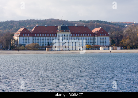 historical monument of Grand Hotel, Sopot, Poland Stock Photo