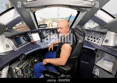 High-speed train AGV, TGV, Alstom Stock Photo