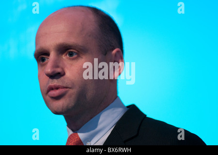 Mark Arbib,former Labor Senator and former Australian Minister for Sport and Minister for Indigenous Employment and Economic Development addressing an audience at a Jobs Australia conference. Stock Photo