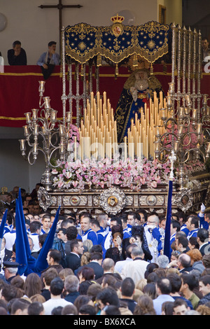 Semana Santa (Holy Week) celebrations, Malaga, Andalucia, Spain Stock