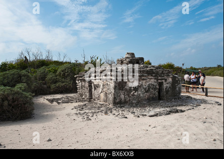 Old Maya ruins, Punta Sur Park, Isla de Cozumel (Cozumel Island), Cozumel, off the Yucatan, Quintana Roo, Mexico, North America Stock Photo