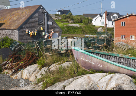 Peggy's Cove, Nova Scotia, Canada, North America Stock Photo